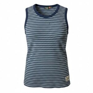 Howler Brothers Men Tank Top Large Blue Geometric Stripe Jacquard Surf Boho Tank